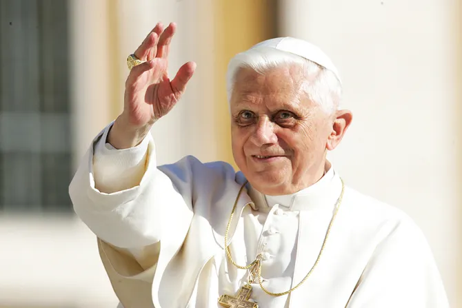 Pope Benedict XVI Credit giulio napolitano  CNA