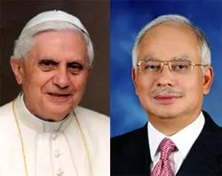 Pope Benedict XVI and the Malaysian Prime Minister Najib Tun Razak?w=200&h=150