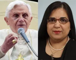 Pope Benedict XVI and Mrs. Ayesha Riyaz?w=200&h=150