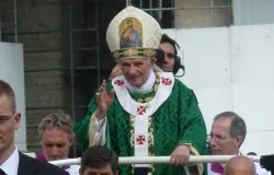 Pope Benedict XVI blesses pilgrims at the Oct. 11, 2012 opening Mass for the Year of Faith. ?w=200&h=150