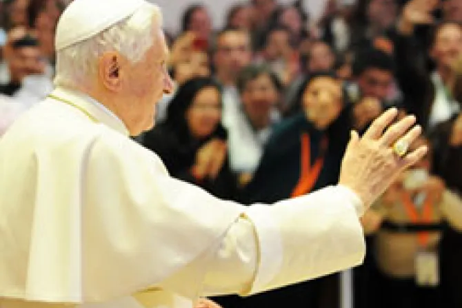 Pope Benedict XVI Photo Credit Mazur CNA Vatican Catholic News 1 26 11