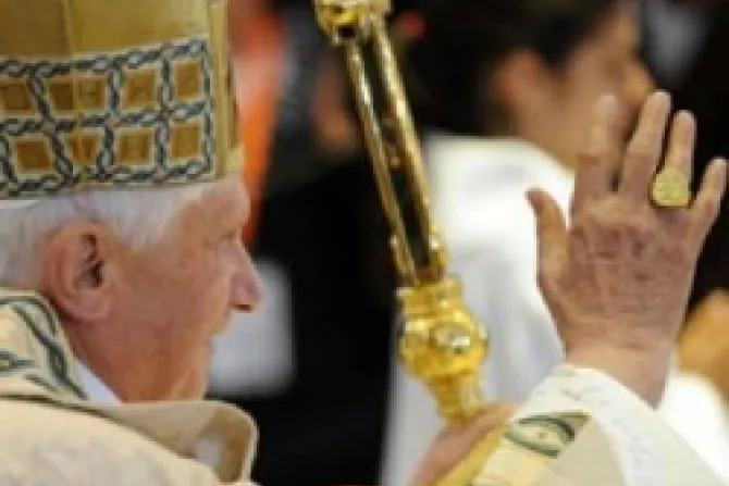 Pope Benedict XVI Photo Credit Mazur CNA Vatican Catholic News 2 7 11