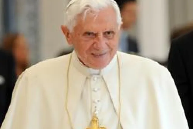 Pope Benedict XVI Photo Credit Mazur CNA Vatican Catholic News 5 4 11