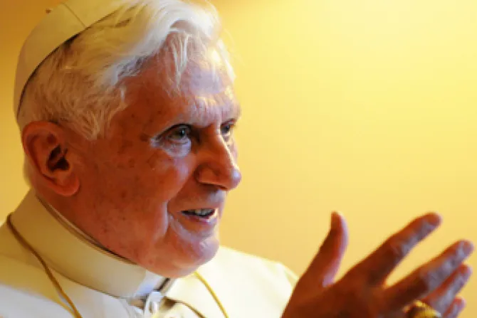 Pope Benedict XVI Photo Credit Mazur CNA Vatican Catholic News 5 5 11