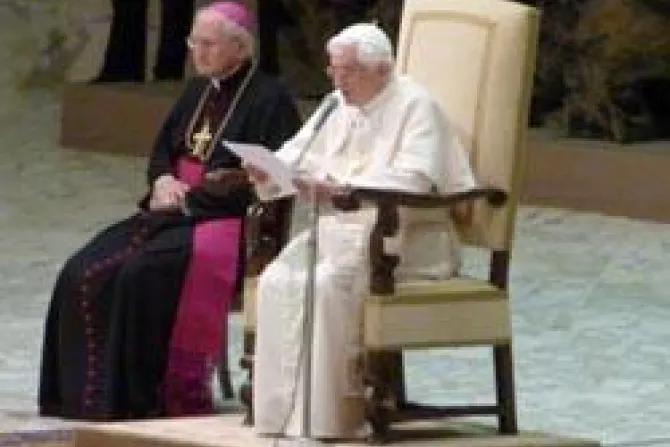 Pope Benedict XVI Photo Credit NewsHour CNA US Catholic News 4 13 11