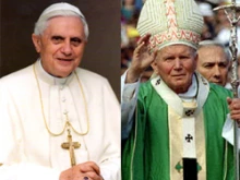 Pope Benedict XVI / Pope John Paul II