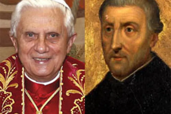 Pope Benedict XVI St Peter Canisius CNA Vatican Catholic News 2 9 11