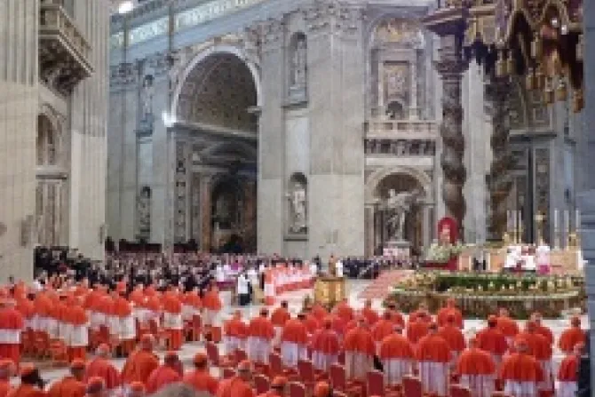 Pope Benedict XVI St Peters Basilica CNA Vatican News Catholic News