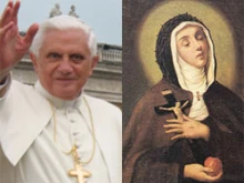  Pope Benedict XVI and St. Veronica Giuliani
