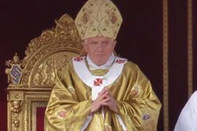 Pope Benedict XVI St  Peters Square Beatification Ceremony 5 CNA Vatican Catholic News 10 24 11