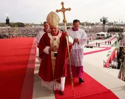 Pope Benedict XVI during the closing Mass of World Youth Day in Sydney, Australia. ?w=200&h=150