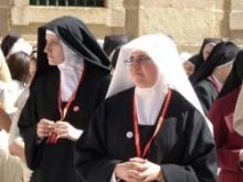Women religious at World Youth Day 2011 in Madrid. 