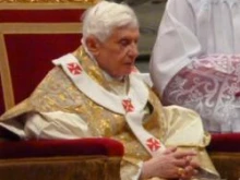 Pope Benedict XVI celebrates Mass for the Feast of the Epiphany in St. Peter's Basilica