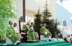 \Pope Benedict XVI celebrates Mass in Beirut with the presentation of the Apostolic Exhortation. ?w=200&h=150