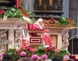 Pope Benedict XVI celebrates Mass in St. Peter's Basilica on his 60th anniversary of ordination?w=200&h=150
