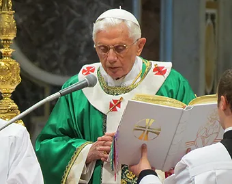 Pope Benedict XVI celebrates the closing Mass of the Synod for the New Evangelization Oct 28, 2012. ?w=200&h=150
