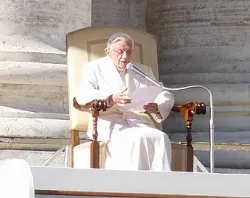 Pope Benedict XVI holds his Wednesday general audience on Nov. 7, 2012 in St. Peter's Square. ?w=200&h=150