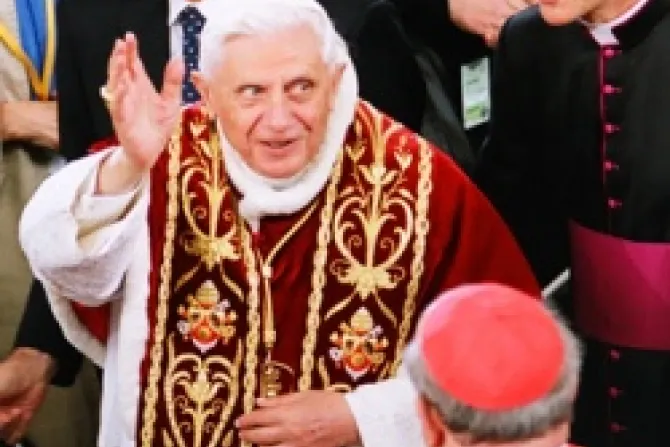 Pope Benedict XVI in Poland 2006 Credit Mazur EWTN Vatican Catholic News 2 7 12