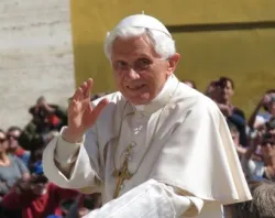 Pope Benedict XVI. CNA file photo.?w=200&h=150
