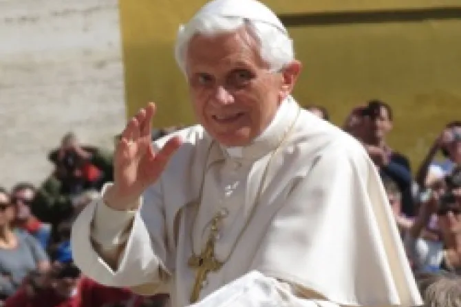 Pope Benedict XVI in St Peters Square April 18 2012 2 CNA Vatican Catholic News 4 18 12