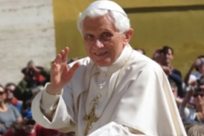 Pope Benedict XVI in St  Peters Square April 18 2012 2 EWTN Vatican Catholic News 4 18 12