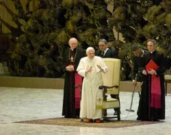 Pope Benedict XVI in the Pope Paul VI Hall.?w=200&h=150