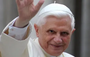 Benedict XVI at the Vatican in June 2005.   L'Osservatore Romano.