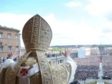 Pope Benedict XVI on Easter Sunday. 