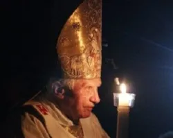 Pope Benedict XVI at the Easter Vigil. ?w=200&h=150