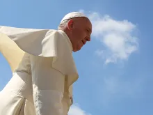 Pope Francis at the Wednesday general audience in St. Peter's Square on June 17, 2015. 
