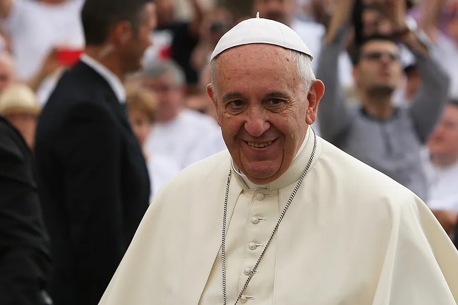 Pope Francis at the General Audience address in St. Peter's Square, June 24, 2015. ?w=200&h=150