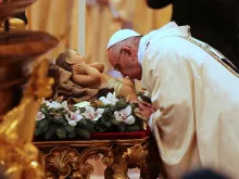 Pope Francis celebrates Epiphany Mass at St. Peter's Basilica on Jan. 6, 2016. 