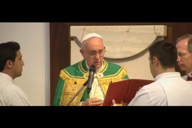 Pope Francis At Vespers At Cathedral of St Paul in Tirana