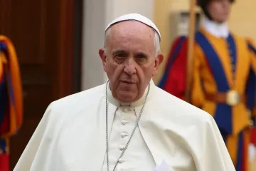 Pope Francis Credit Daniel Ibez CNA