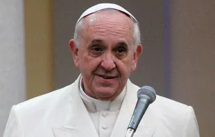Pope Francis.   Lauren Cater/CNA.