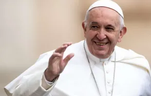 Pope Francis May 15, 2019.   Daniel Ibanez/CNA.