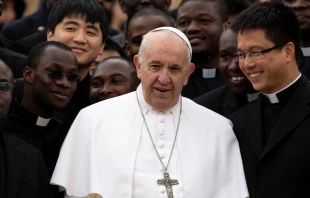 Pope Francis May 15, 2019.   Daniel Ibáñez/CNA.