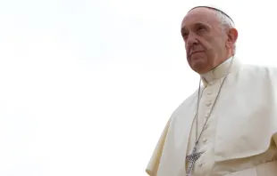 Pope Francis May 22, 2018.   Daniel Ibanez/CNA.