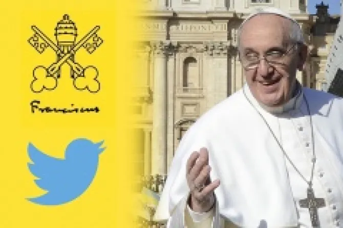 Pope Francis Pontifex Twitter logo 2 CNA Vatican Catholic News 1 22 14