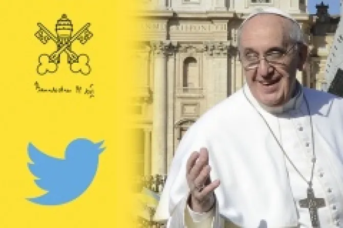 Pope Francis Pontifex Twitter logo 2 CNA Vatican Catholic News 9 9 13