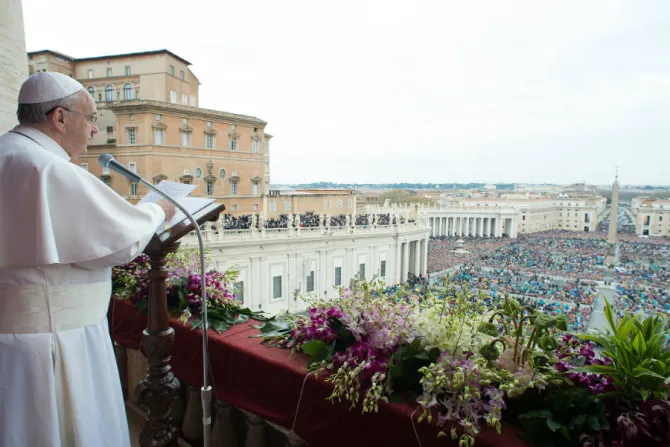 Pope Francis Urbi et Orbi Credit LOsservatore Romano CNA