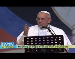Pope Francis addresses World Youth Day volunteers, July 28, 2013. ?w=200&h=150