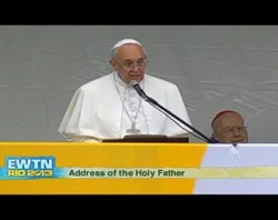 Pope Francis addresses the community of Varginha July 25, 2013.?w=200&h=150