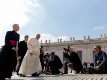 Pope Francis in St. Peter's Square June 5, 2019. 