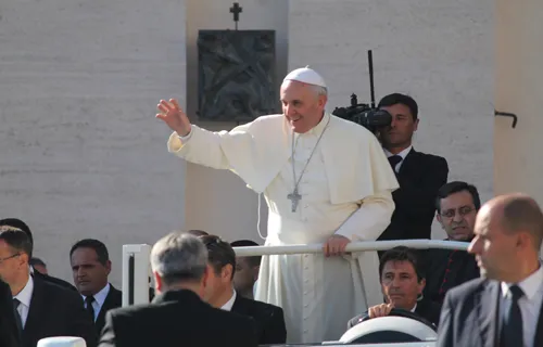 Pope Francis at General Audience on Sept. 25, 2013. ?w=200&h=150