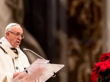 Pope Francis at Mass for Epiphany Jan. 6, 2019. 