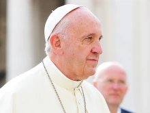 Pope Francis at the General Audience in St. Peter's Square, Sept. 21, 2016. 
