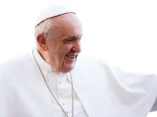 Pope Francis at the general audience March 14, 2018. 