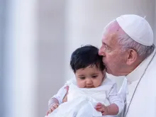 Pope Francis at the general audience Nov. 27, 2019. 