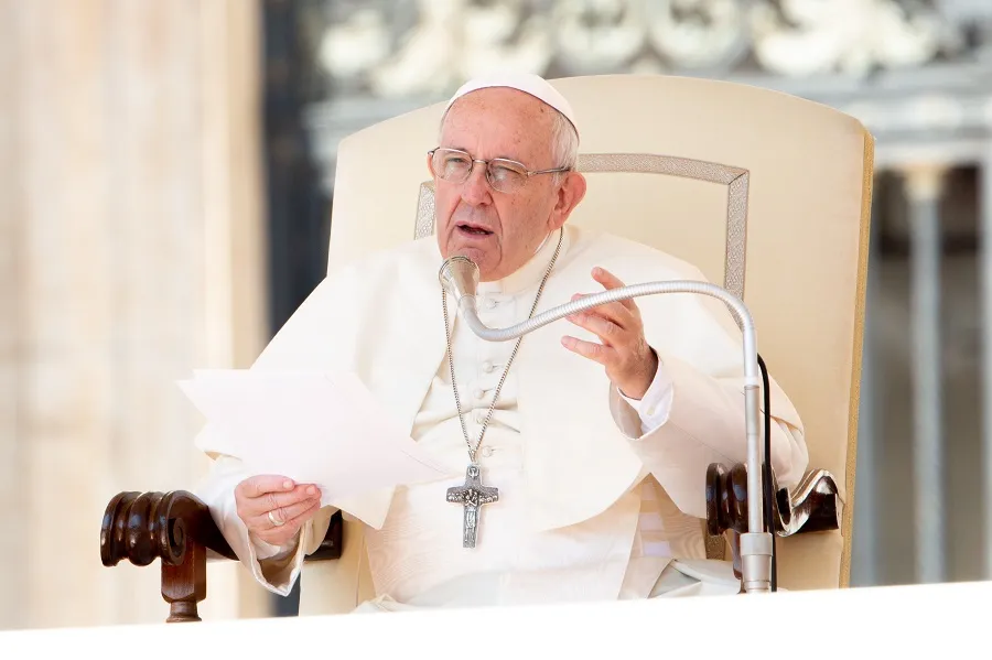 Pope Francis at the general audience Sept. 5, 2018. ?w=200&h=150